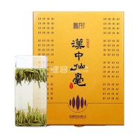 2020明前富硒新茶叶陕西特产汉中仙毫礼盒装高山雀舌午子绿茶特级